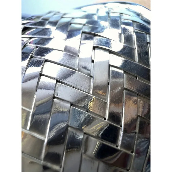 Sterling silver braided cuff bracelet - Picture 7 of 11